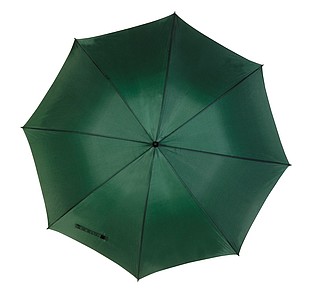 Windproof umbrella "Tornado" with fibreglass shaft and soft handle,colour dark green